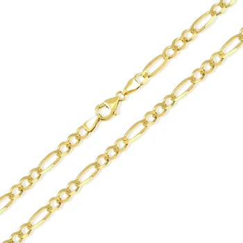 Řetízek Lillian Vassago Celozlatý plný řetízek Figaro LLV31-GCH086 Barva zlata: Žlutá, Délka řetízku: 55 cm