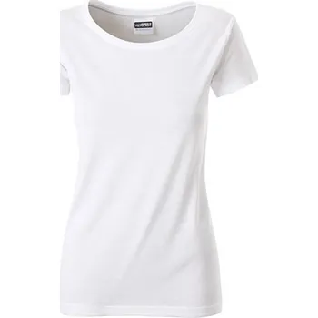 Dámské tričko James&amp;Nicholson Dámské triko JN8007 White XXL
