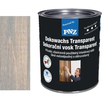 Olej na dřevo PNZ Dekorační vosk Transparent 0,75l holubí modř