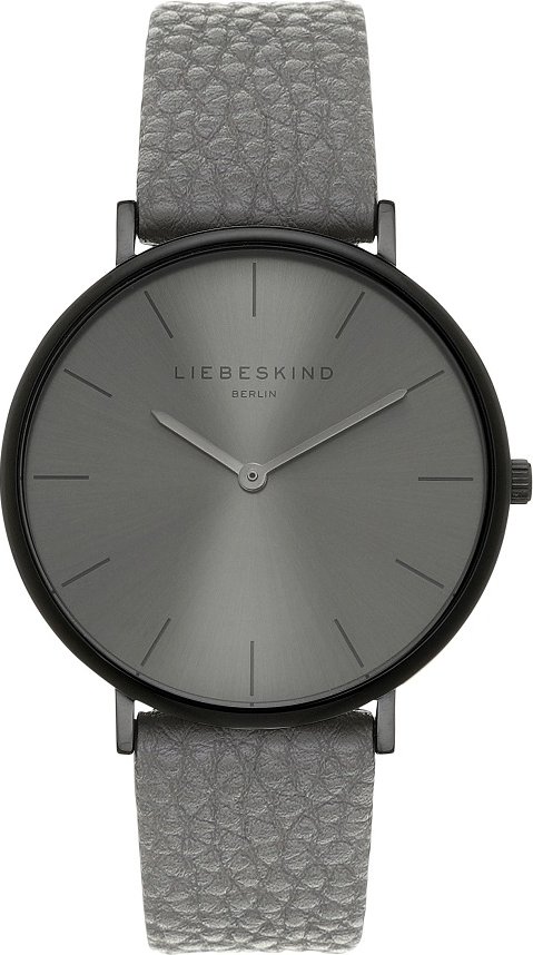 Collana Liebeskind Berlin LJ-1536-N-46 In Acciaio Inox - Catena A Maglia Barbazzale Con Ciondolo Logo, 47 Cm, Nero Lucido