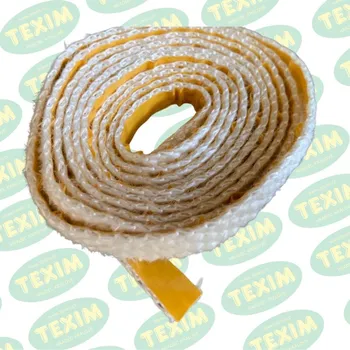 Krbová kamna TEXIM Samolepicí sklo páska 10x3mm pod sklo pro kamna a krby - bílá