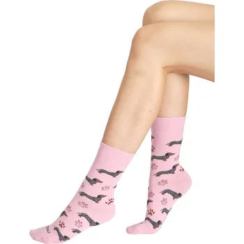 Pánské ponožky Veselé ponožky TETRAO jezevčík 35-38