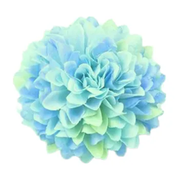 umělá květina Chryzantéma 002 modrá