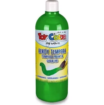 Vodová barva Temperová barva Ready tempera 1000ml zelená