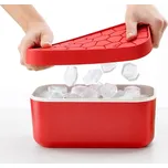 Box a forma na led v jednom, Ice Box, červená - Lékué
