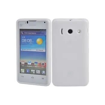 Pouzdro na mobilní telefon Silikonové pouzdro obal Huawei Ascend Y300 - bílé