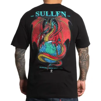 Pánské tričko tričko hardcore pánské - DRAGON RIP - SULLEN - SCM4166_BK - S