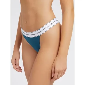 Dámské oblečení Dámské tanga O2BE04KBBU1 TPCR petrolejová - Guess petrolejová M