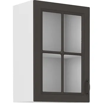 Kuchyňská skříňka Horní skříňka STILLO GRAPHITE / BÍLÁ 40 GS-72 1F