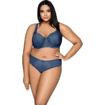 Podprsenka Vyztužená dámská podprsenka full cup Mat M-053/22 Carmela Big Safír safír 65H