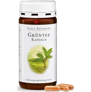 Přírodní produkt Sanct Bernhard Zelený čaj 400 mg 120 kapslí