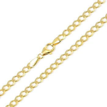 Řetízek Lillian Vassago Zlatý plný řetízek typu Pancer LLV31-GCH100 Barva zlata: Žlutá, Délka řetízku: 55 cm