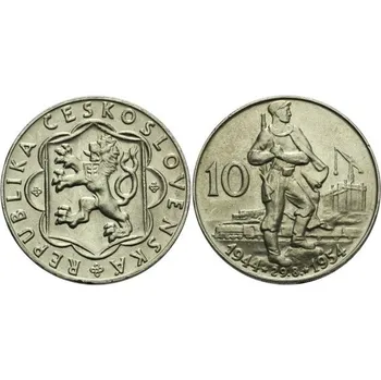 1954 - Pamětní mince SNP 10 Kčs - b.k.