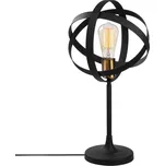 Stolní lampa Gezegen černá/zlatá