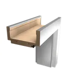 Obložková zárubeň DRE 80 cm pro tloušťku stěny 16-18 cm levá O5BM80L