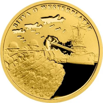 Zlatá mince Válečný rok 1939 - Bitva o Westerplatte proof