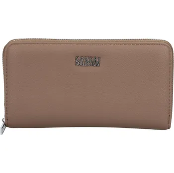 Peněženka Velká pouzdrová dámská koženková peněženka Tiana, zemitá