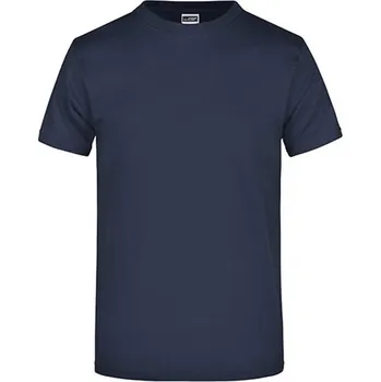 Pánská móda James&amp;Nicholson Unisex triko JN002 Navy 4XL