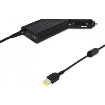 Notebook ENERGYLINE Napájecí adaptér do auta pro Lenovo 65W, 20V,3.25A,obdélníkový konektor EL-LE09
