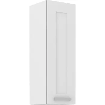 Kuchyňská skříňka Horní skříňka LUNNA BÍLÁ 30 G-90 1F