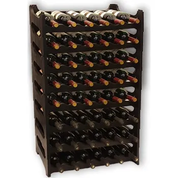 Stojan na víno Stojan na víno PL 48 lahví - černý
