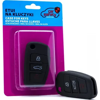 Autoklíč Silikonový kryt na originální klíč černý
