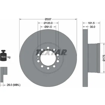 Brzdový kotouč Brzdový kotouč BREMBO 08.8240.10