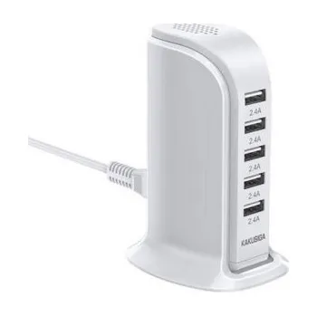 Cestovní nabíječ KAKU KSC-741, 5x USB 2,4A