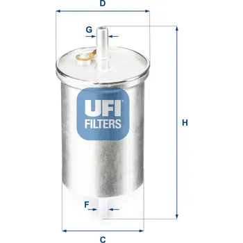 Auto-moto Palivový filtr UFI 31.835.00