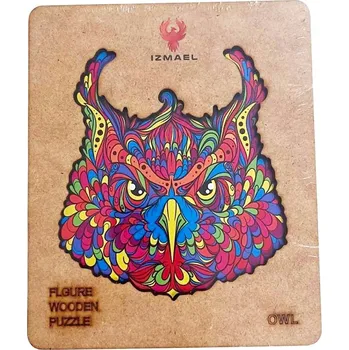 3D puzzle Dřevěné puzzle Owl/M