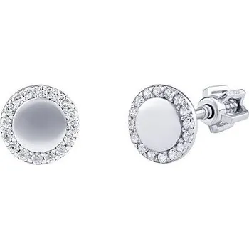 Šperk Stříbrné náušnice Dolly s Brilliance Zirconia PRGMH10ES