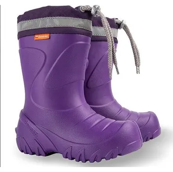 Dětská móda DEMAR MAMMUT S dětské zateplené holinky Barva: Fialová, Velikost: 24/25