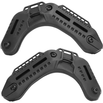 Airsoft Imperator Tactical MK lišta na přilbu - černá