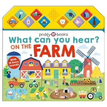 První čtění What Can You Hear On The Farm - PRIDDY BOOKS