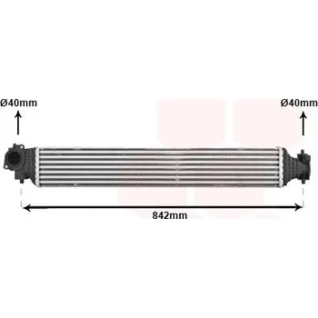 Motor automobilu Chladič turba VAN WEZEL 25014704