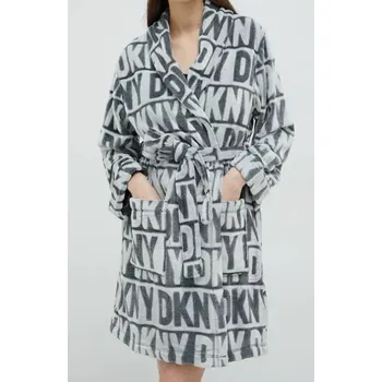 Dámský župan Dámský župan YI2222605F 031 šedá - DKNY šedá XL