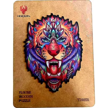 3D puzzle Dřevěné puzzle Tiger/M