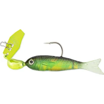 Umělá nástraha Nástraha Z-Man ChatterBait Flashback Mini 1,75g 3cm Chartreuse / Rainbow