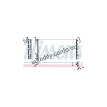 Chladič motoru Chladič klimatizace NISSENS 940552