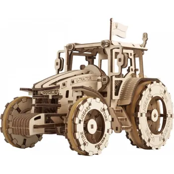 3D puzzle UGEARS Traktor vítězí 272 dílků