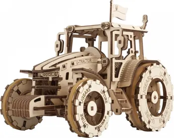 3D puzzle UGEARS Traktor vítězí 272 dílků