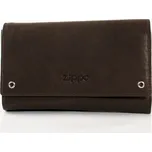 Zippo Biker-Geldbeutel Leder mit Kette Mocca mit Zippo-Fach