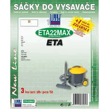Sáček do vysavače Jolly ETA22 MAX 29 x 76 cm 3 ks