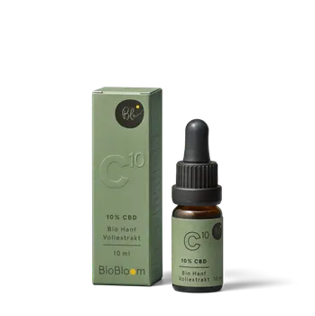 CBD Biobloom 10% CBD Bio konopný olej full spectrum 10 ml