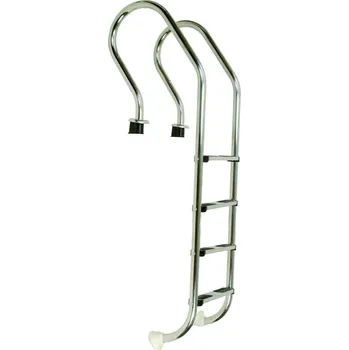 Bazénové schůdky Žebřík nerez Mixta s pouzdrem 4 stupňový, AISI 316