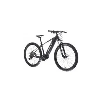 Horské kolo Amulet E-RIVAL 5.0 SH 29 black matt/silver 2024 19"; Černá kolo + DÁREK DLE VÝBĚRU!