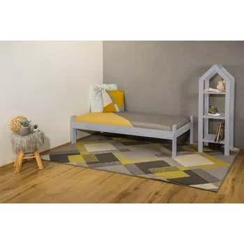 Dětská postel MAXIDO Česká dětská postel Alex 200x120 šedá (Český výrobek)