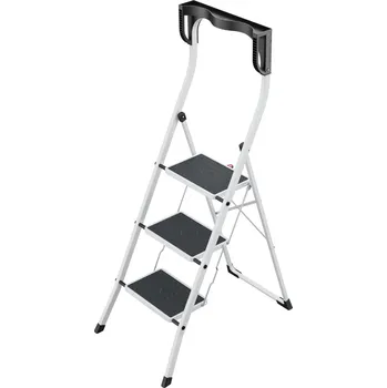 Schůdek HAILO K75 ComfortLine - bílé, 3-stupňové 4343-300