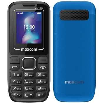 Mobilní telefon MaxCom MM135L 32 MB modrý/černý
