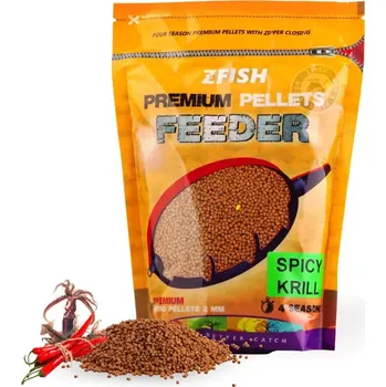 Nástraha ZFISH Mikro pelety Spicy Krill 2mm 700g (ZFISH Mikro pelety Spicy Krill 2mm 700g)